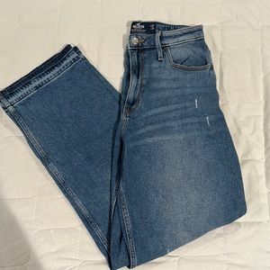 Hollister ultra high rise dad jean